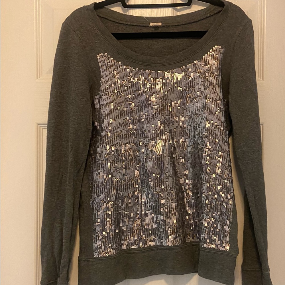 J. Crew Sequin Top